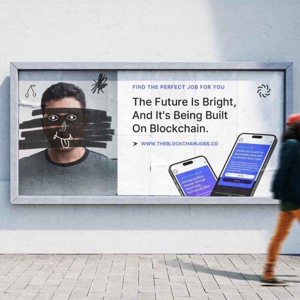 Tech Branding | Billboard Feature | The Blockchain Jobs