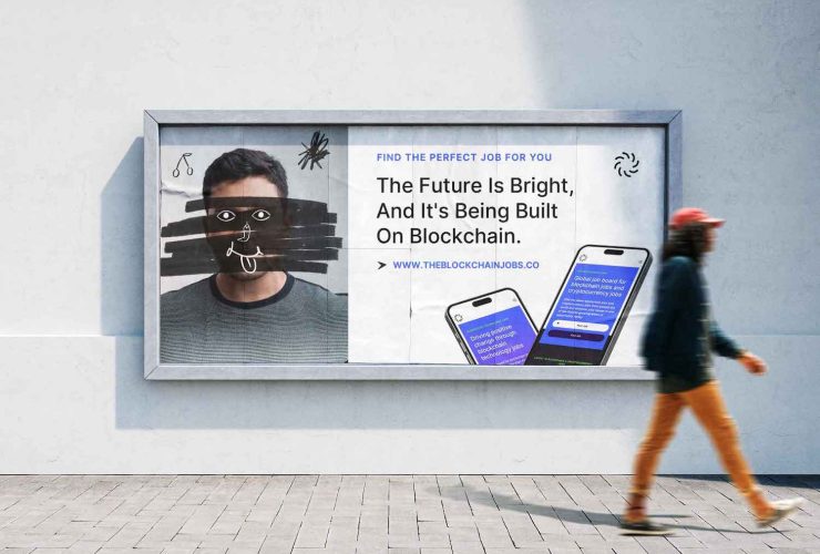 Tech Branding | Billboard Feature | The Blockchain Jobs